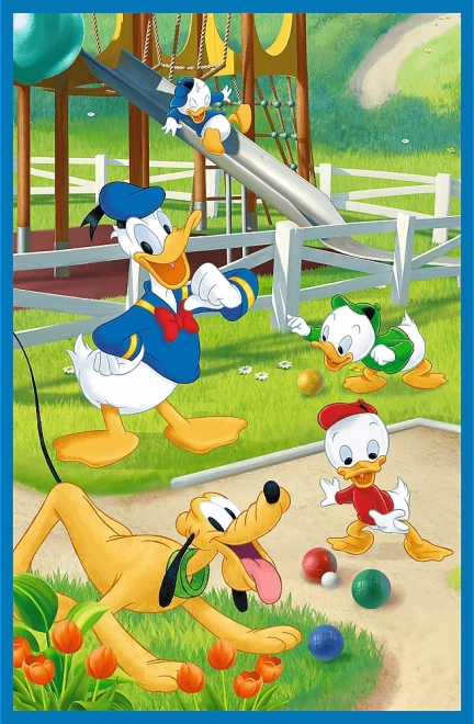 Puzzle Équipe Mickey Mouse 3x80 pièces