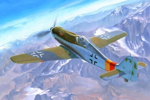 Plastic modelvliegtuig Focke Wulf FW 190D-9
