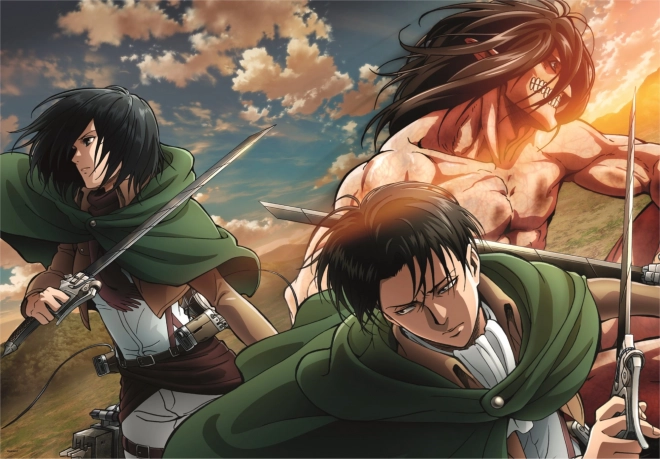 Puzzle Clementoni collection anime L’Attaque des Titans
