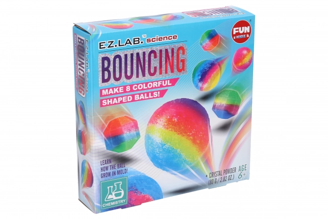Set voor het maken van gekleurde springballen