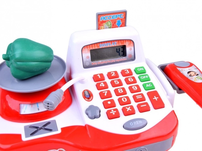 Kassawerking met winkelmand ZA2380