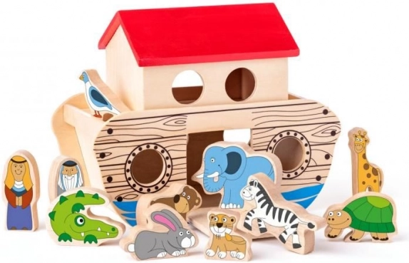 Houten speelgoed Noach’s Ark