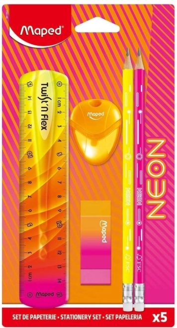 Neon schoolset