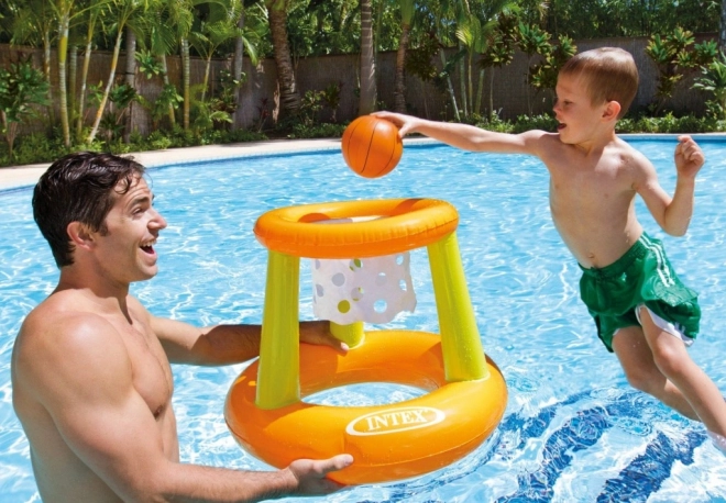 Intex Opblaasbare basketbalset voor in het water 67x55cm