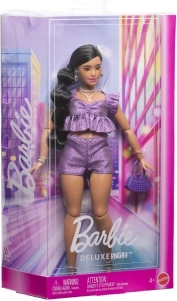 Barbie Deluxe Model - Paarse Shorts