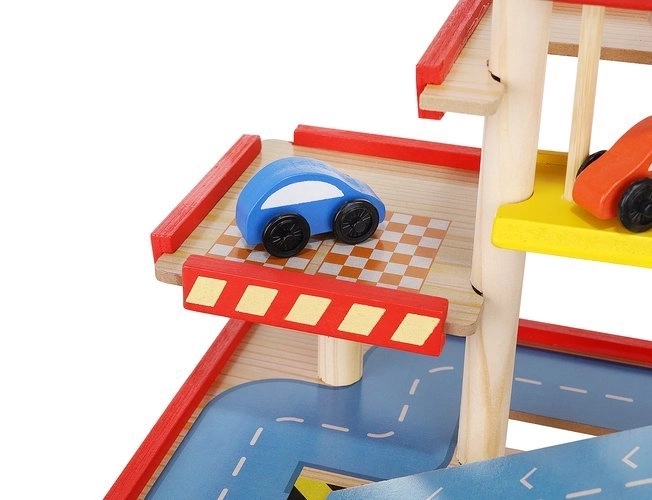 Houten parkeergarage