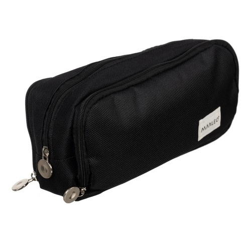 black three-compartment pencil case Maaleo