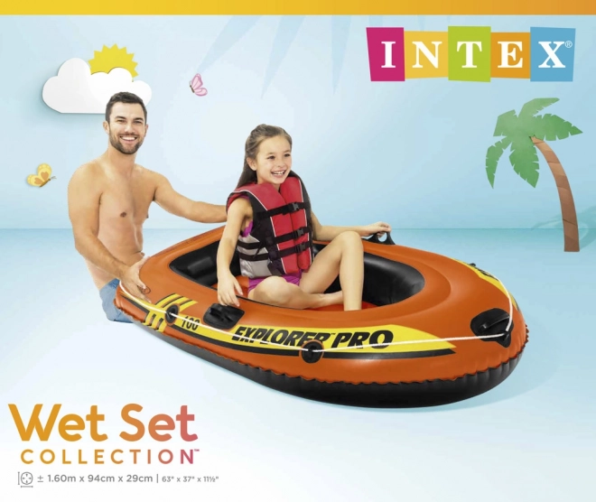 Inflatable Kids Boat Explorer Pro
