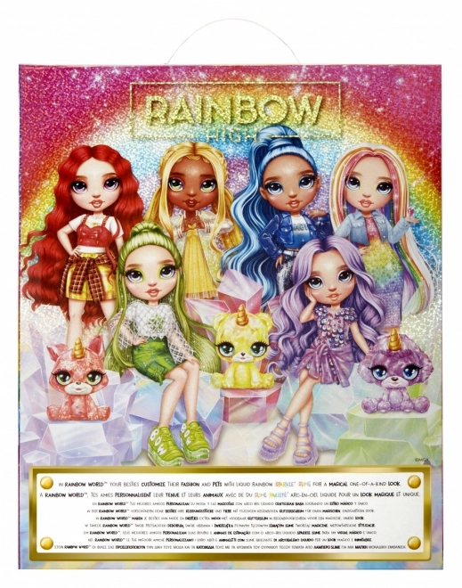 Rainbow High poupée de mode avec animal de compagnie - Jade Hunter