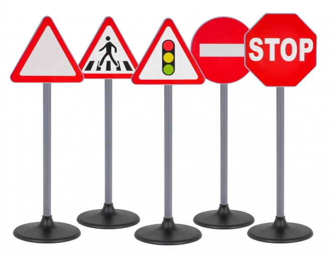 Verkeersborden 5 stuks