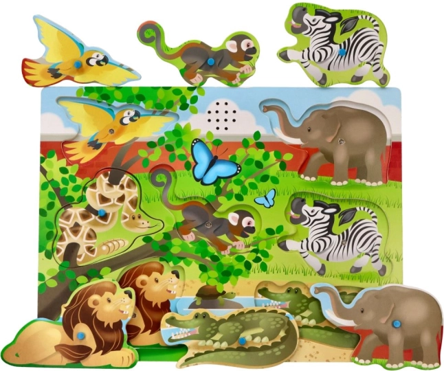 Sound Puzzle Zoo Animals