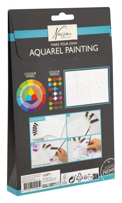 Acryl schilder set - 4 verschillende motieven
