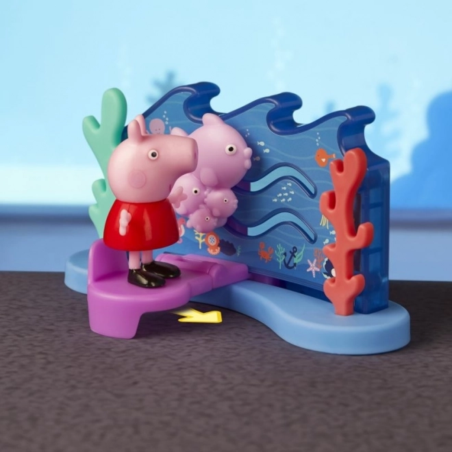 Set figuren Peppa Pig - Avontuur in het aquarium