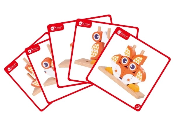 Houten puzzel - Vos