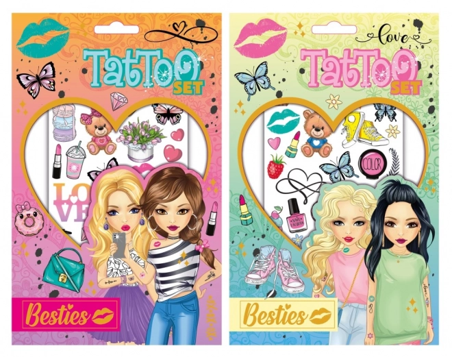 Tattoo Set voor Meisjes Besties