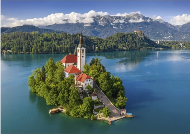 Puzzle Lac de Bled 500 pièces