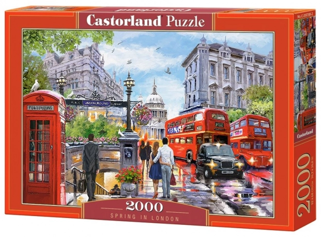 Puzzle 2000 Pieces - Spring in London