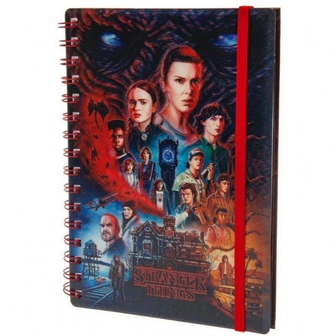 Ringbuch Stranger Things 4 3D-Effekt