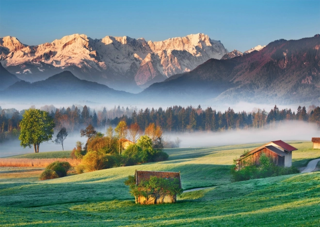 Puzzle Schmidt Garmisch Partenkirchen - Murnauer Moos 1000 pieces