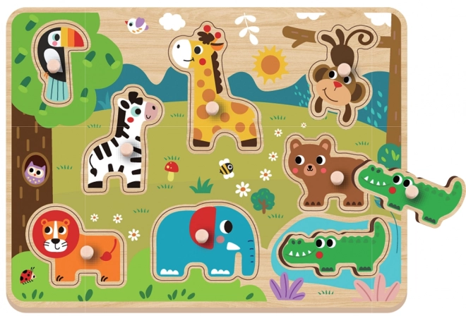 Inlegpuzzel Safari 2Kids Toys