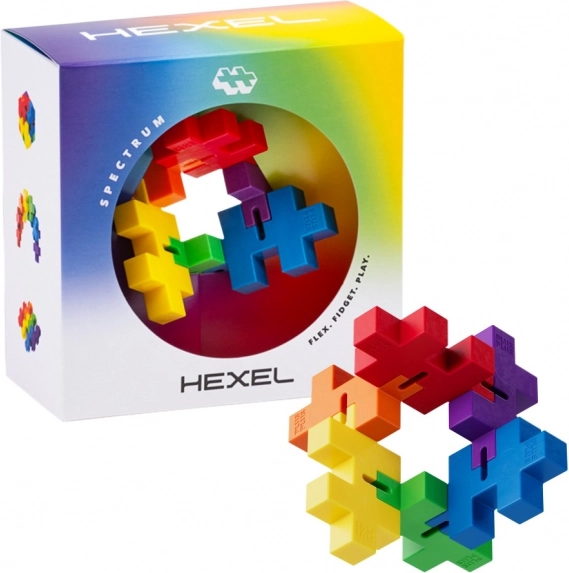 Hexel Rainbow by Plus-Plus