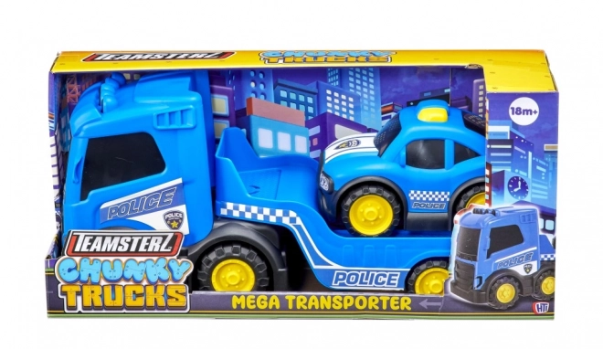 Teamsterz Polizeilastwagen mit Auto