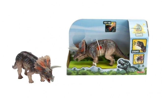 Geluidendinosaurus - T-Rex, Triceratops, Dilophosaurus
