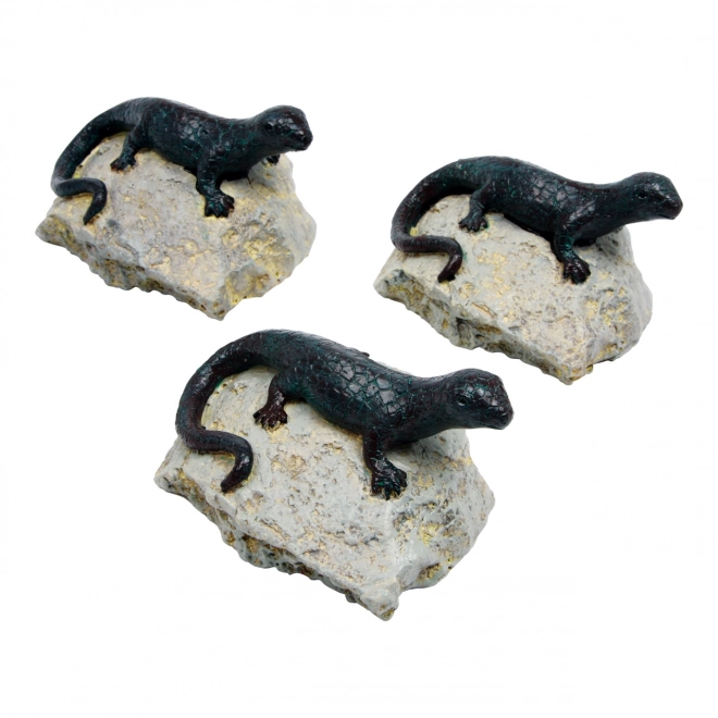 Lizard Decoration - Set of 3 pcs