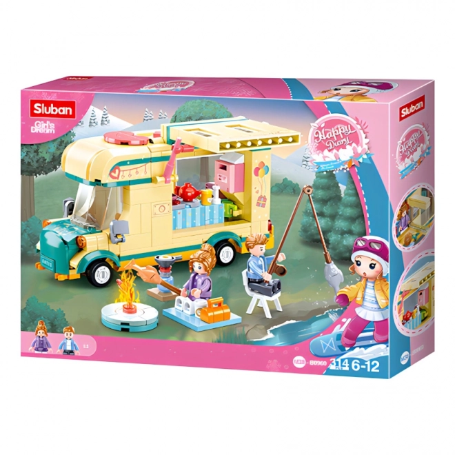 Sluban Happy Diary M38-B0960 Woonwagen