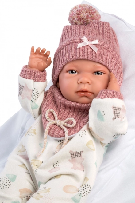 Kleidung für Puppe Baby New Born mit Zubehör