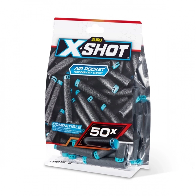 Set van 50 X-Shot Excel pijlen