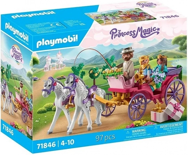 Playmobil Princess Magic – carriage for the royal couple