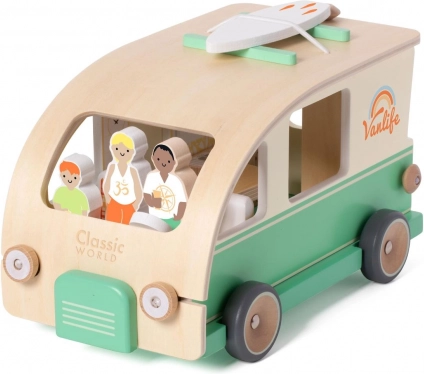 Puzzle d’insertion en bois Camping-car