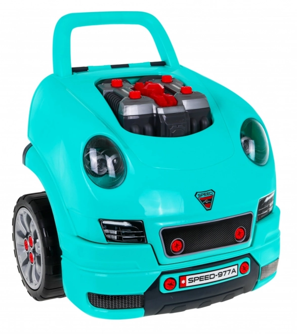 DIY Motor Master - set voor kleine monteur blauw