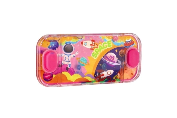 Water spel puzzel 15x7cm plastic ruimte 4 soorten 24st in doos
