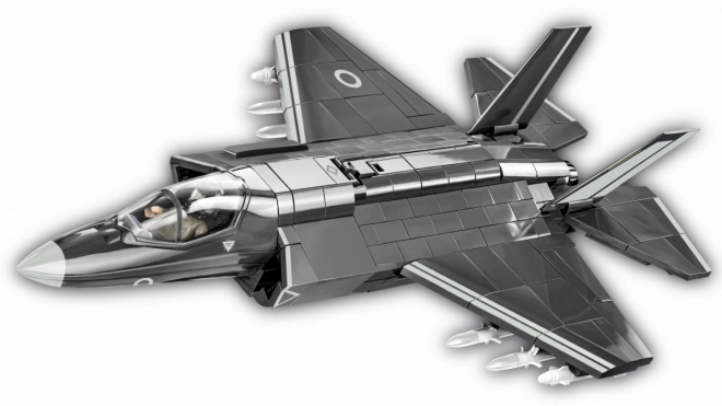 F-35B Lightning II Fighter Jet Model from Bricks