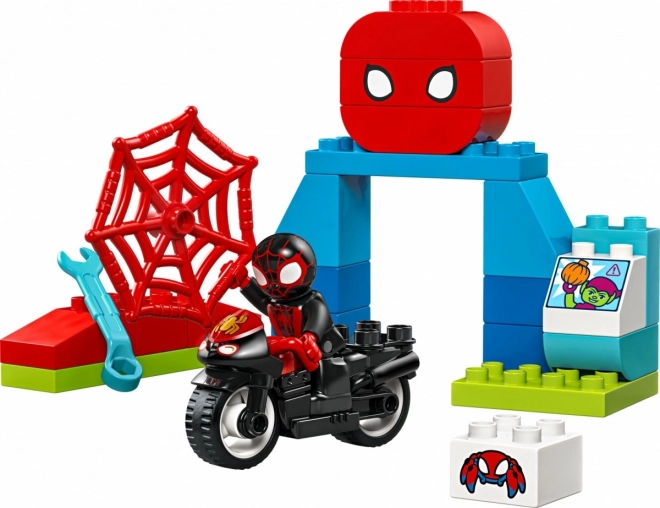 LEGO DUPLO Spidey en Avonturen op de motorfiets