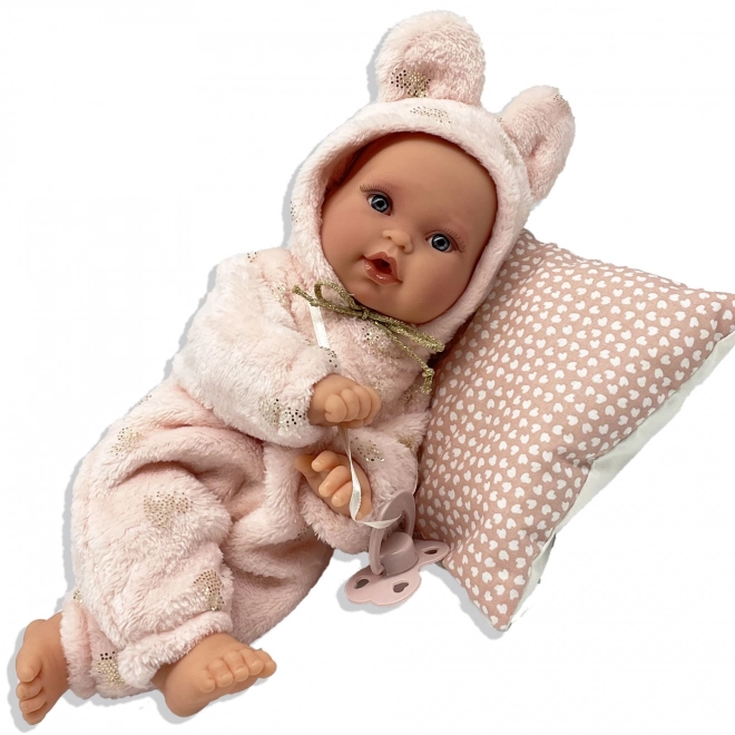 Antonio Juan 1136 KIKA - poupée bébé réaliste avec fonction de mouvement spéciale et corps en tissu souple - 27 cm