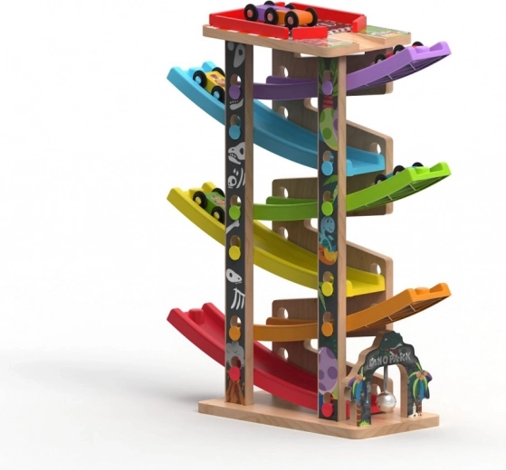 Descente rapide sur 6 rampes colorées