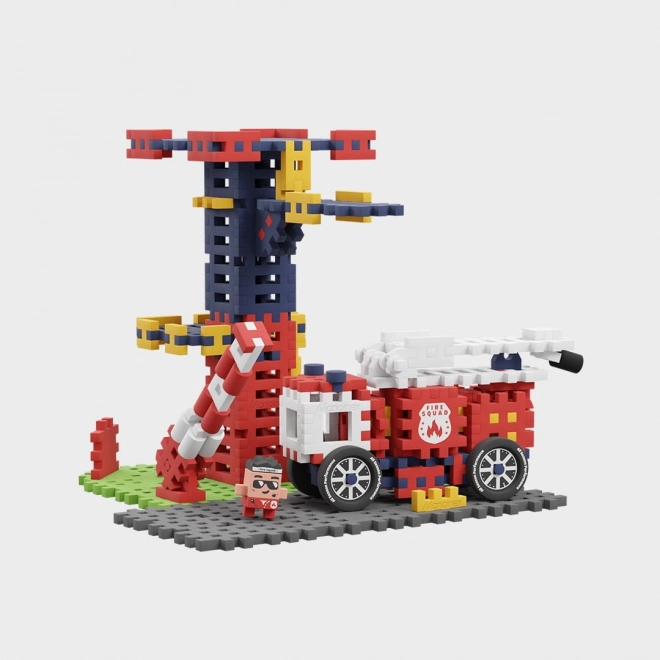 Mini Waffle City: Brandweerkazerne