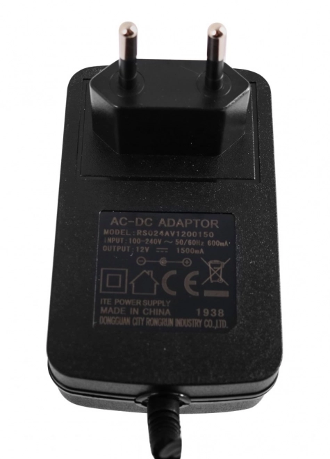 Oplader 12V/1500mA voor elektrische voertuigen en speelgoedbatterijen