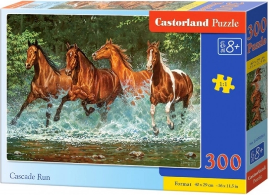 Puzzle 300 pièces Cascade Run