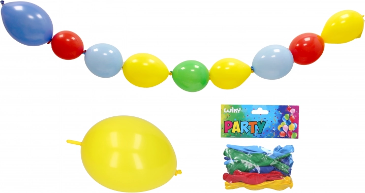 Feestelijke ballonnen-slinger