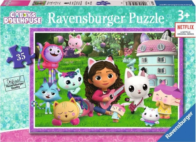 Ravensburger puzzel Kattenhuis Gabby 35 stukken