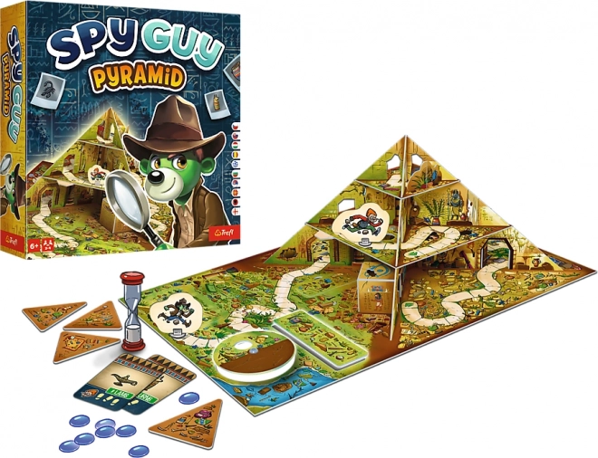 Spy Guy: piramide – observatiebordspel TREFL