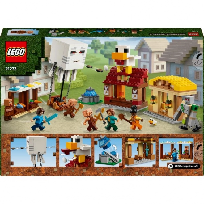 Lego Minecraft Ghast Balloon Attack Set
