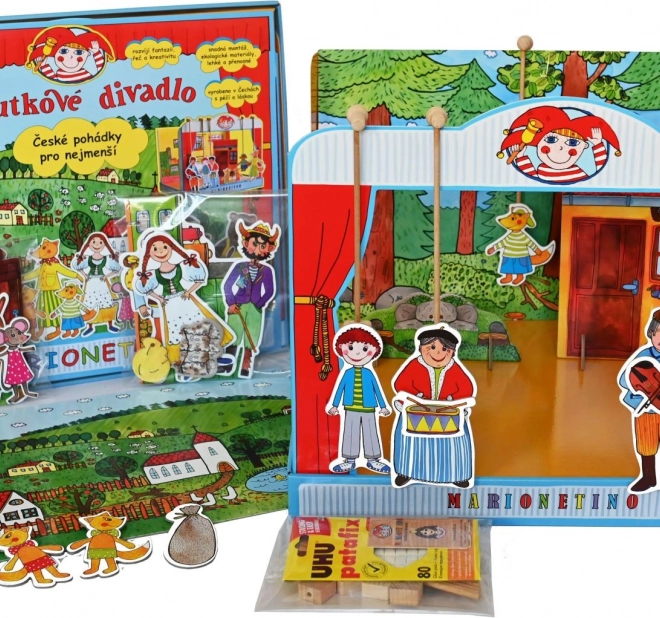 Théâtre de marionnettes contes tchèques pour enfants