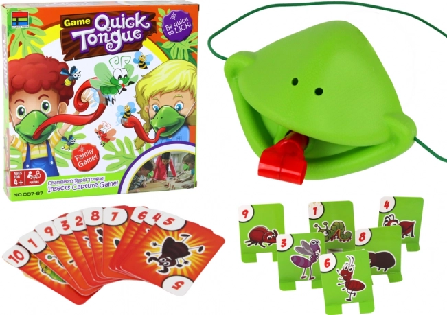 Fun Fast-Tongue Game – Catch the Buggy Chameleon in a Mask