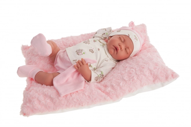Realistische babypop Luna met zacht lichaam - 42 cm