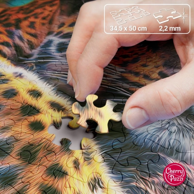 Puzzel Liggende Luipaard 500 Stukken